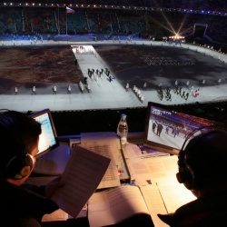 Церемония открытия зимних XXII Олимпийских Игр. Фото Марии Плотниковой. Кублог