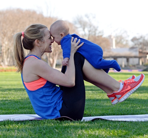 Фитнес для мам с детьми