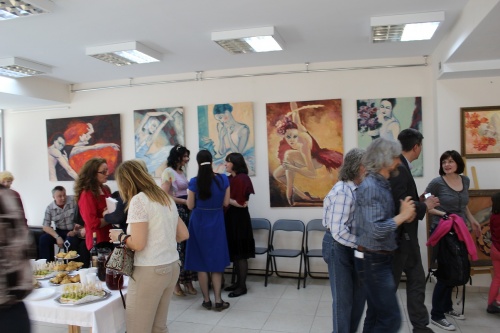 Выставка художницы Натан в Российском Фонде Культуры