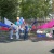 На спортивной площадке Евгения Карпанина и (простите, не знаю имен) волонтеры уже во всю готовились к встрече с детьми.