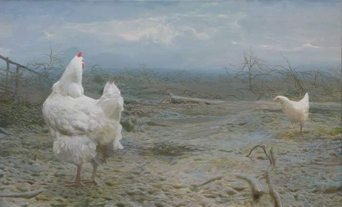 Александр Саидов. Курица и куренок