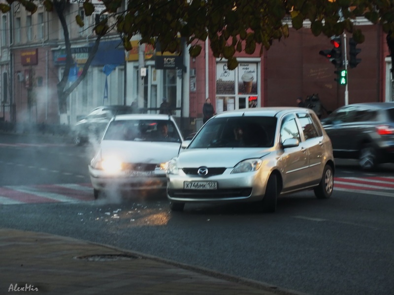 Секунды после "встречи" Секунды после "встречи"