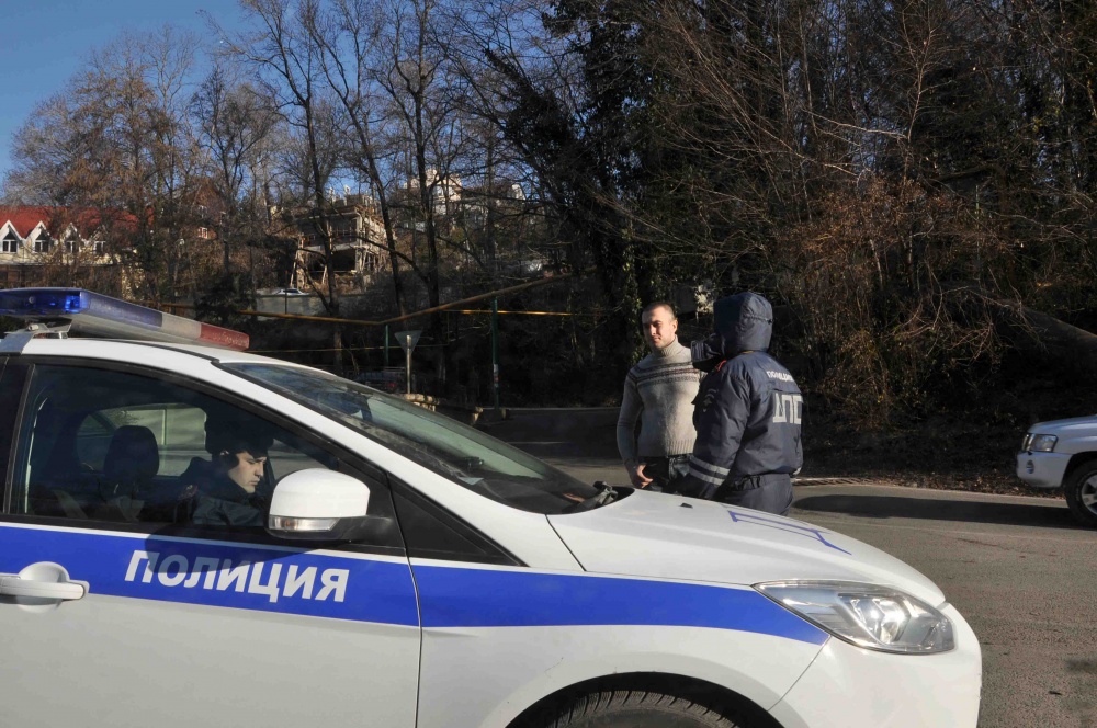 Как будто полицейские со всей страны съехались в Сочи
