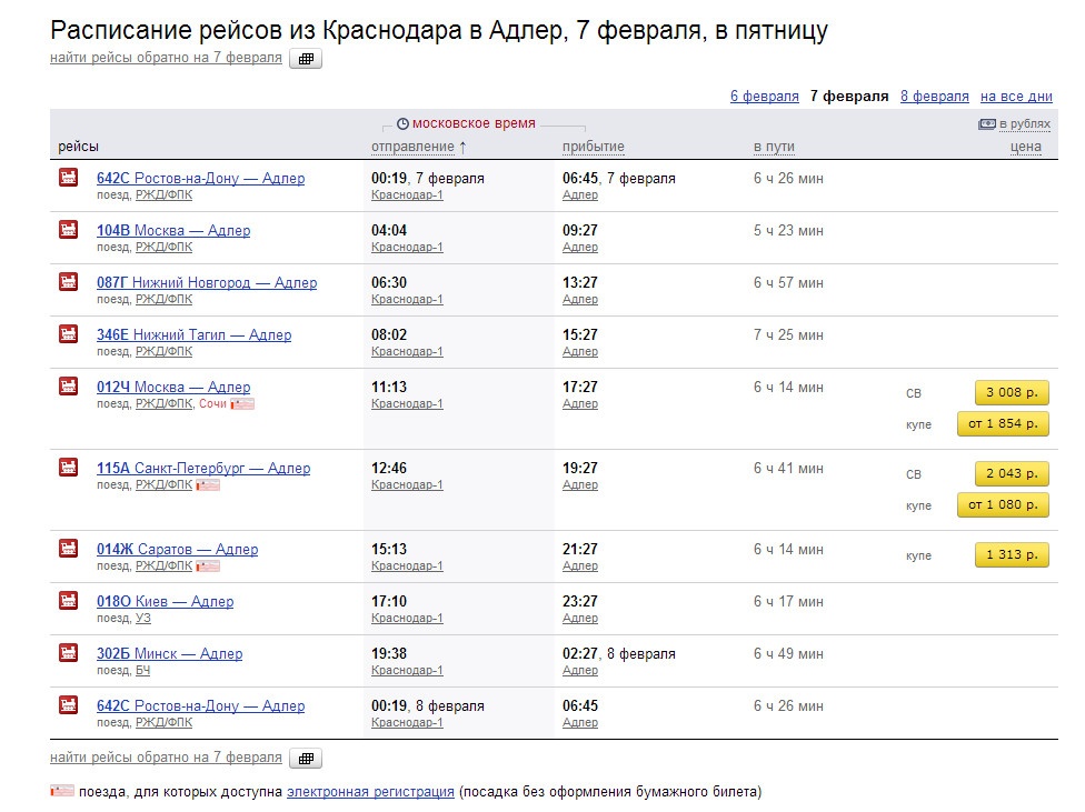 Скриншот с сайта &quot;Яндекс&quot;