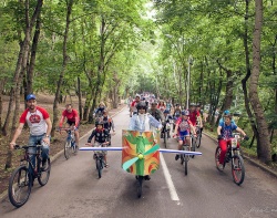Фото из официальной группы велозаезда Супергероев Пятигорска