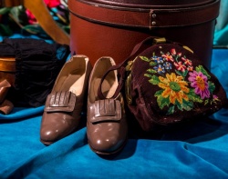 Винтажные туфли, сумки 1950-х годов, СССР из моей личной коллекции.