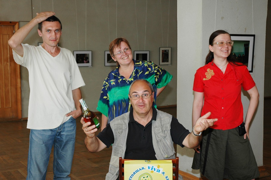 На совместной выставке Real Photo На совместной выставке Real Photo